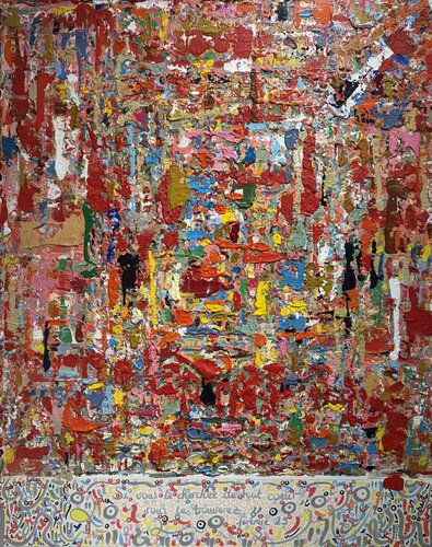 Si vous le cherchez de tout coeur, vous le trouverez van Olivia de Posson, Schilderij te koop op Singulart