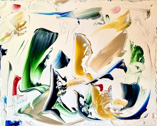 The Language of Life de Olivia de Posson, Pintura a la venta en Singulart