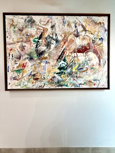 Le vivant reprend sa place by Olivia de Posson, Painting for Sale on Singulart
