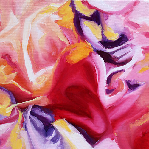 Flowers Gone Wild No.4 van Sabine Siewert, Schilderij te koop op Singulart