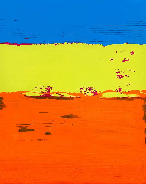 Acrylic Abstract No. 50/24 Torsten Trantow / THOTRA