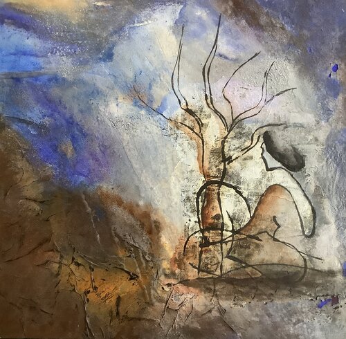 PERSONNAGE 3 di Daisy GOGLIONI, Pittura in vendita su Singulart