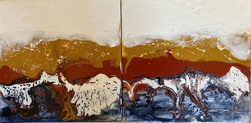 DIVERS 1 di Daisy GOGLIONI, Pittura in vendita su Singulart