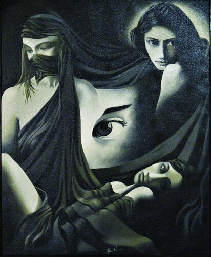 NOCHE di Guilhem Badie, Pittura in vendita su Singulart
