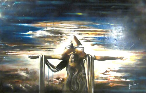 FLY HIGH par Guilhem Badie, Peinture en vente sur Singulart