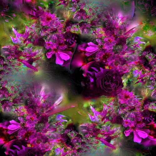 Purple Rose di Cathy Ghyoot, Fotografia in vendita su Singulart