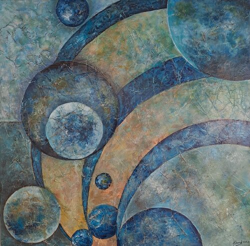 Big Bang by helene icard, Painting for Sale on Singulart