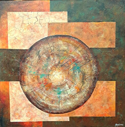 Le rondin van helene icard, Schilderij te koop op Singulart