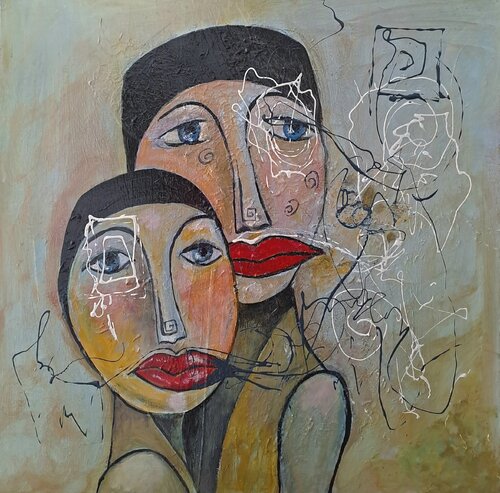 Pierrot le fou de helene icard, Pintura a la venta en Singulart