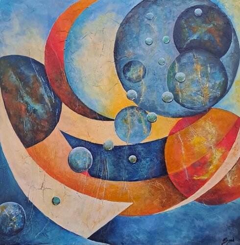 Effervescence van helene icard, Schilderij te koop op Singulart