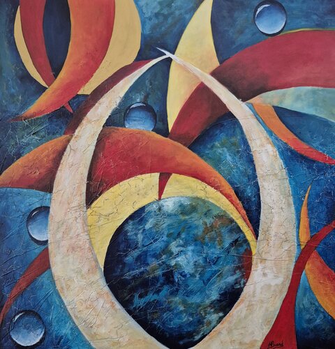 The birth of the world de helene icard, Pintura a la venta en Singulart