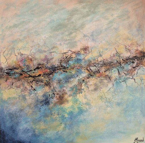 Fractale di helene icard, Pittura in vendita su Singulart