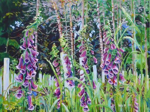 ein neuer Anfang di Kirsten Treis, Pittura in vendita su Singulart