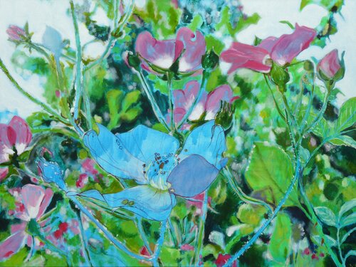 Rose van Kirsten Treis, Schilderij te koop op Singulart