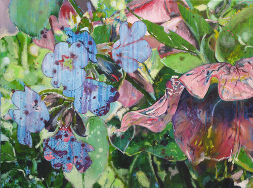Lenzrose di Kirsten Treis, Pittura in vendita su Singulart