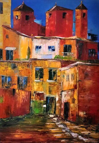 Mediterano van Petra Erengil, Schilderij te koop op Singulart