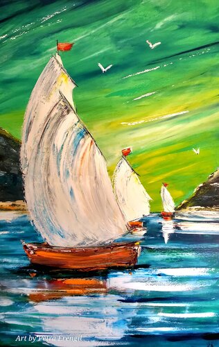 Coming home van Petra Erengil, Schilderij te koop op Singulart