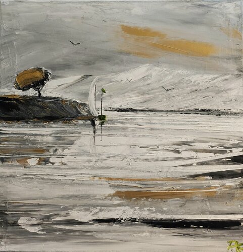 In Norden 2 van Petra Erengil, Schilderij te koop op Singulart