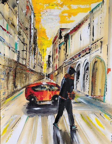 Go in de Petra Erengil, Pintura a la venta en Singulart