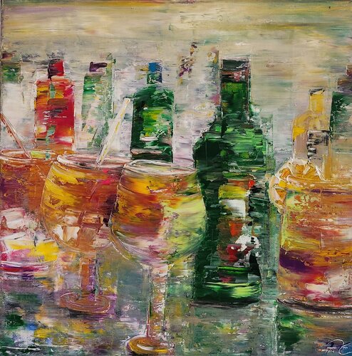 Summerparty van Petra Erengil, Schilderij te koop op Singulart