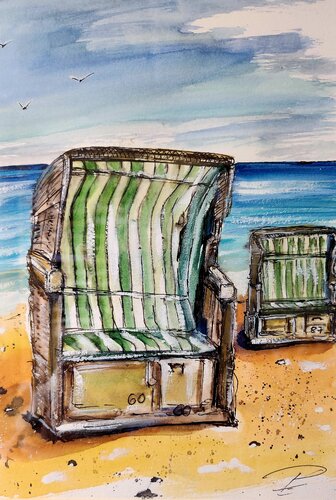Entspannung by Petra Erengil, 회화 for Sale on Singulart