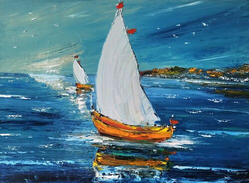 Morning Wind van Petra Erengil, Schilderij te koop op Singulart