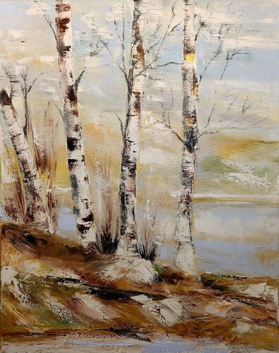 Spaziergang by Petra Erengil, Painting for Sale on Singulart
