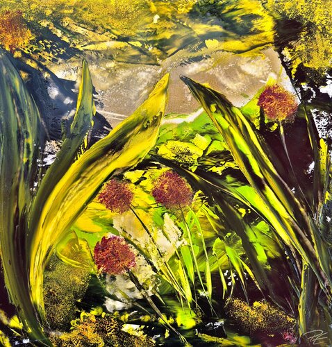 Wiesenrand by Petra Erengil, Painting for Sale on Singulart