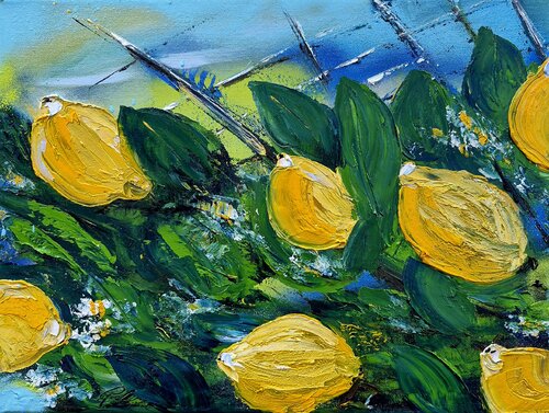 Limonaia del castel by Petra Erengil, Painting for Sale on Singulart