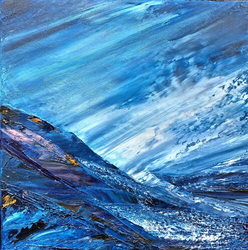 Wellenreiter by Petra Erengil, Painting for Sale on Singulart