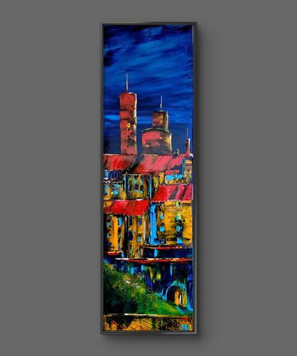 Leuchtende Gassen van Petra Erengil, Schilderij te koop op Singulart