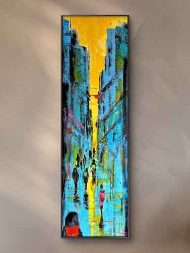 Citylife by Petra Erengil, 絵画 for Sale on Singulart