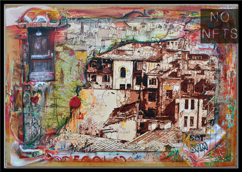 "Bot Bam" by Georg Perakis "Stukart", Painting for Sale on Singulart