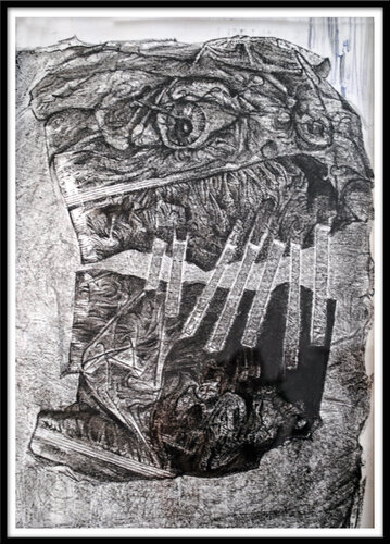 "Die Maske ist zerrissen" by Georg Perakis "Stukart", Print for Sale on Singulart