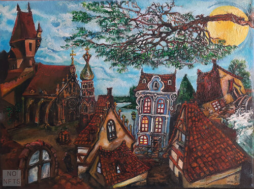 "Karfreitag" by Georg Perakis "Stukart", Painting for Sale on Singulart