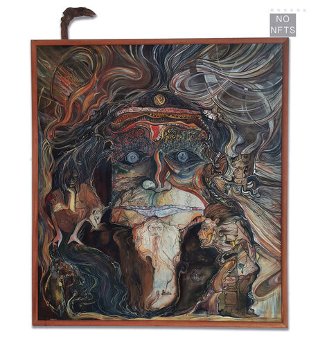 ZAZA by Georg Perakis "Stukart", Painting for Sale on Singulart