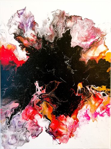 Black Spot by Kamran Kazemi, 油畫 for Sale on Singulart