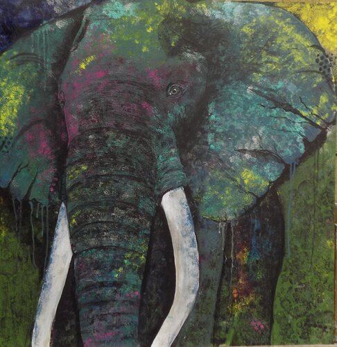 Malimbru van Angelika Hassenpflug, Schilderij te koop op Singulart