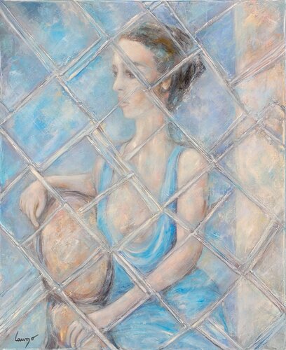 "Reflet de femme" di Laurence Moretto, Pittura in vendita su Singulart