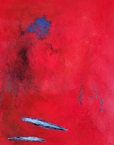 "Place au rouge" de Laurence Moretto, Pintura a la venta en Singulart