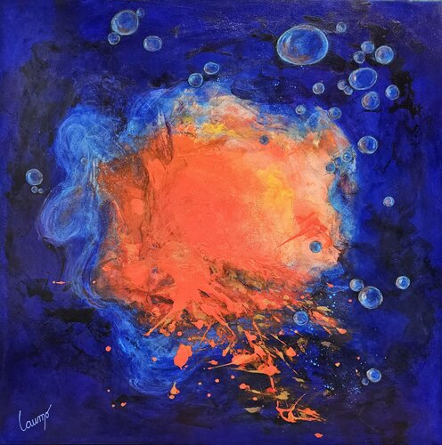 "FLAGRANCE" (Blast olfactif) by Laurence Moretto, Painting for Sale on Singulart