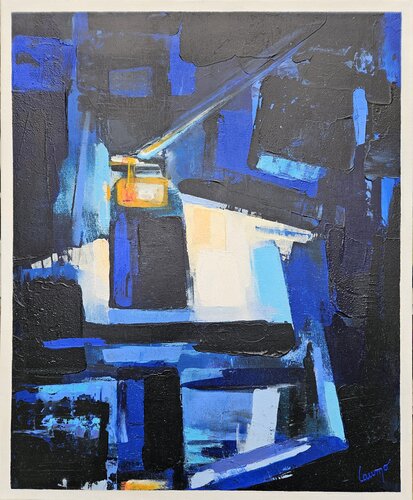 "Le phare" di Laurence Moretto, Pittura in vendita su Singulart