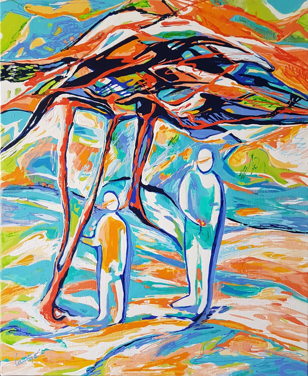 "Cherchez les fleurs" Laurence Moretto