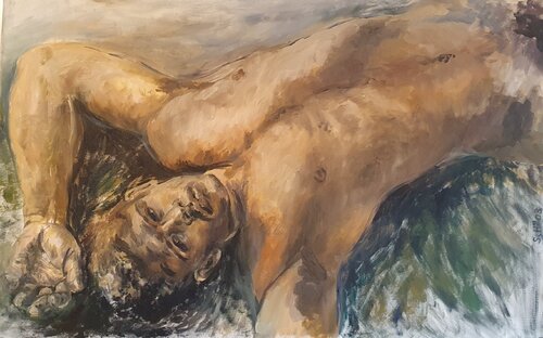 Looking into the sky von Sarah Hamm, Malerei kaufen auf Singulart