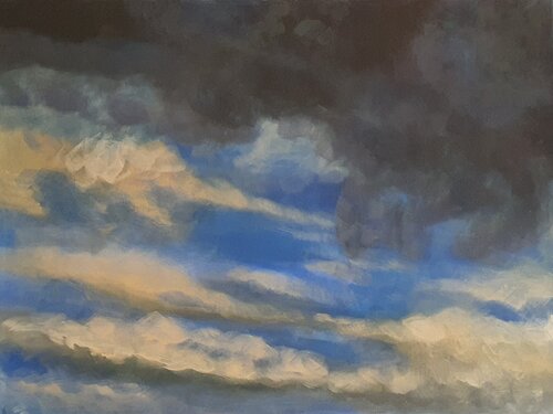 Clouds de Sarah Hamm, Pintura a la venta en Singulart