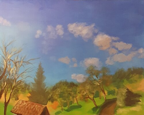 Dance happily de Sarah Hamm, Pintura a la venta en Singulart