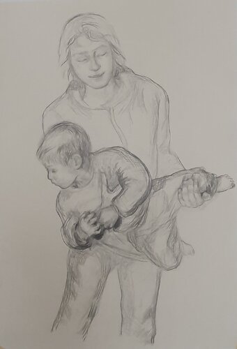Big brother, little brother di Sarah Hamm, Opera su carta in vendita su Singulart