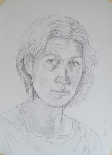 Selbstporträt by Sarah Hamm, 종이 for Sale on Singulart