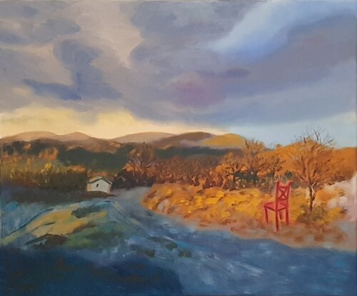 Am Morgen de Sarah Hamm, Pintura a la venta en Singulart