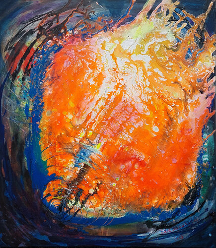 "Hitzewelle" par Edith Sandhofer, Peinture en vente sur Singulart